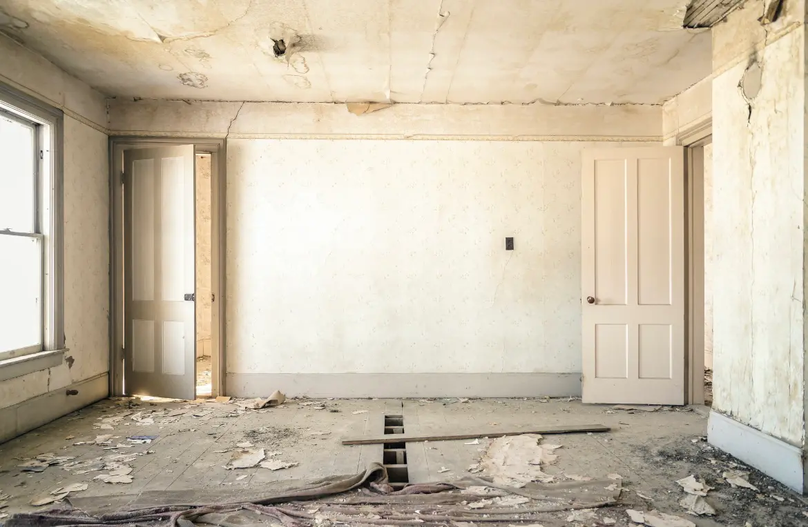 Waste disposal crew managing a cleanout project in Buies Creek